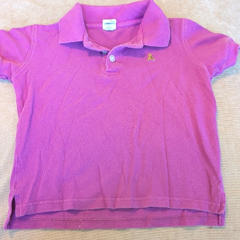 Vintage Y2K Kids Purple Polo Shirt